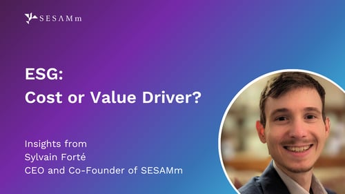 ESG: Cost or Value Driver?